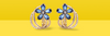 Boucle d'oreille fantaisie or rose