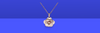 Collier Fantaisie Or Rose