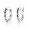 boucles d'oreilles blanches fantaisie
