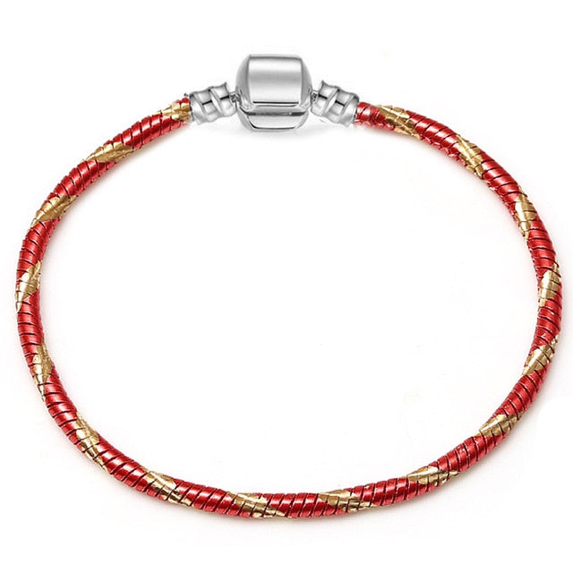 Bracelet Jonc Fantaisie En Acier Inoxydable Couleur Argent - Neuf Avec étiquettes - Unisexe