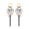 boucle d'oreille fantaisie nacre