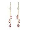 boucle d'oreille cristal fantaisie