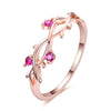 bague fantaisie rose