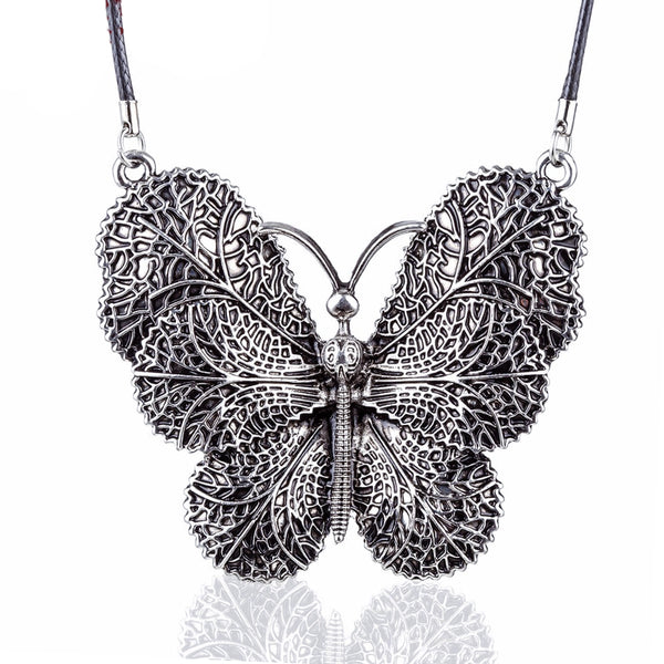 Collier fantaisie papillon