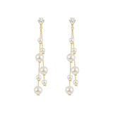 Boucles d'oreilles à perles femme