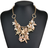 Collier fantaisie coquillage - Bijoux-Fantaisie.shop