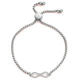 Bracelet fantaisie chaine love heart