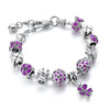 Bracelet fantaisie violet