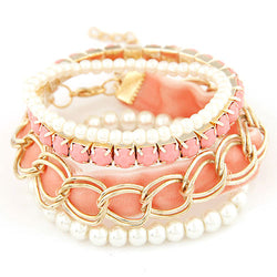 Bracelet manchette fantaisie femme